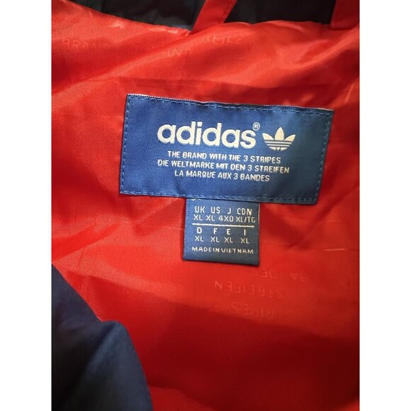 COPY - Adidas Puffer Vest Jacket Men's XL Red Zip Tri-Foil Pocketed Insulated A… - Picture 7 of 11